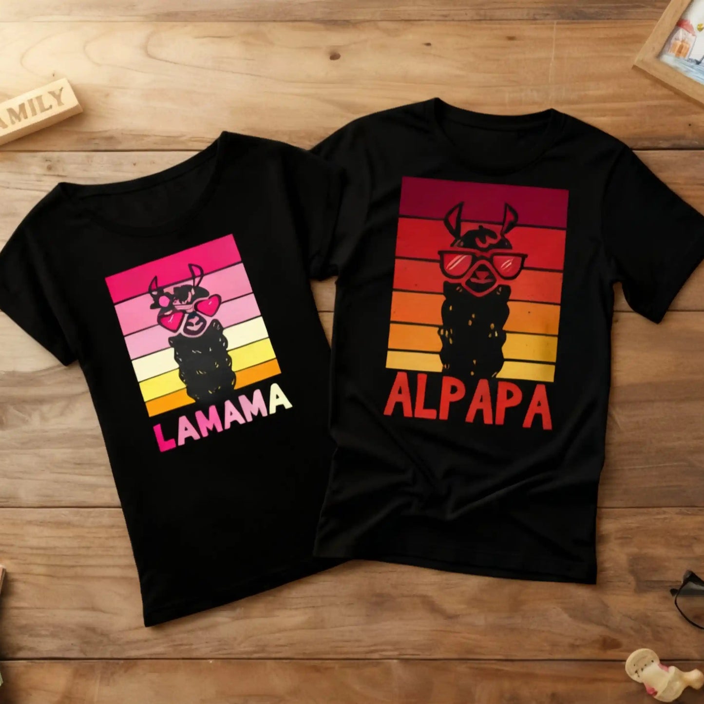 Papa & Mama - Shirt Set