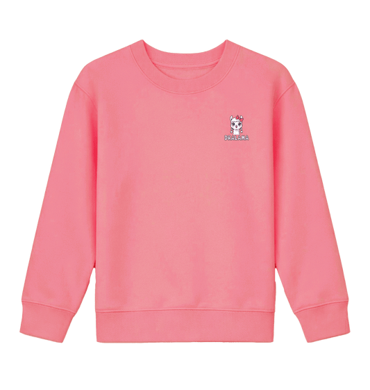 Pink Joy Printed Sweater Front