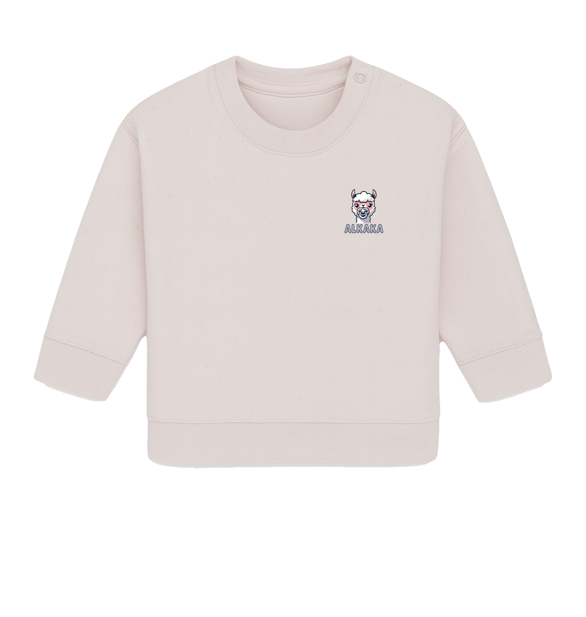 Eco Heather Printed Kids Jumper Front
