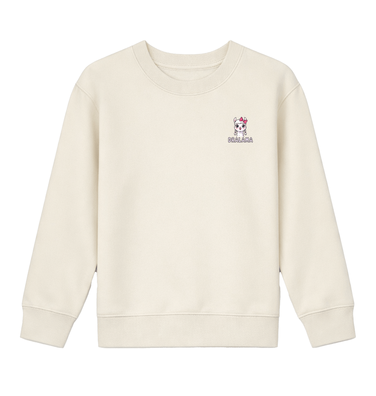 Natural Raw Printed Sweater Front