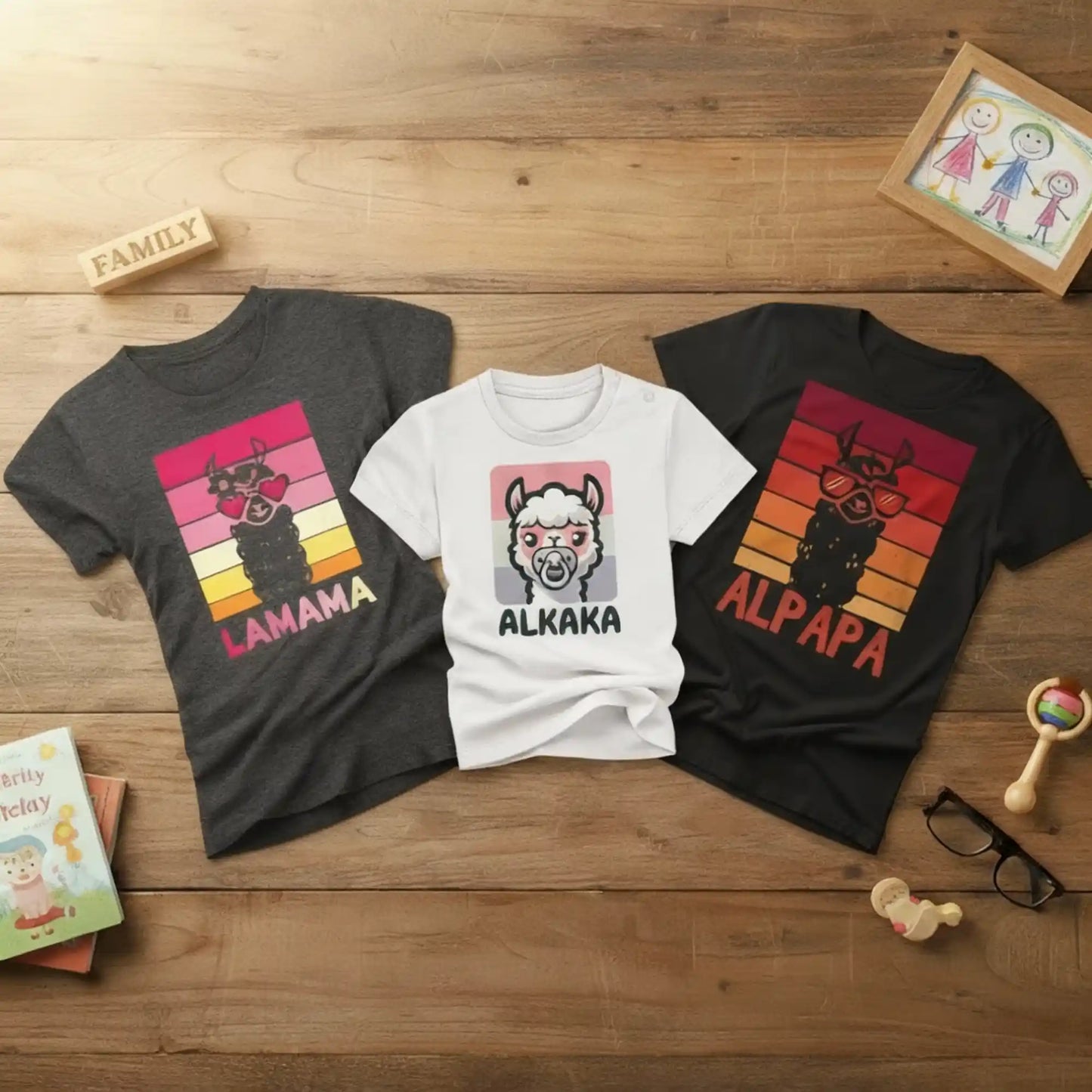 Alpapa | Lamama | Alkaka Shirt-Set