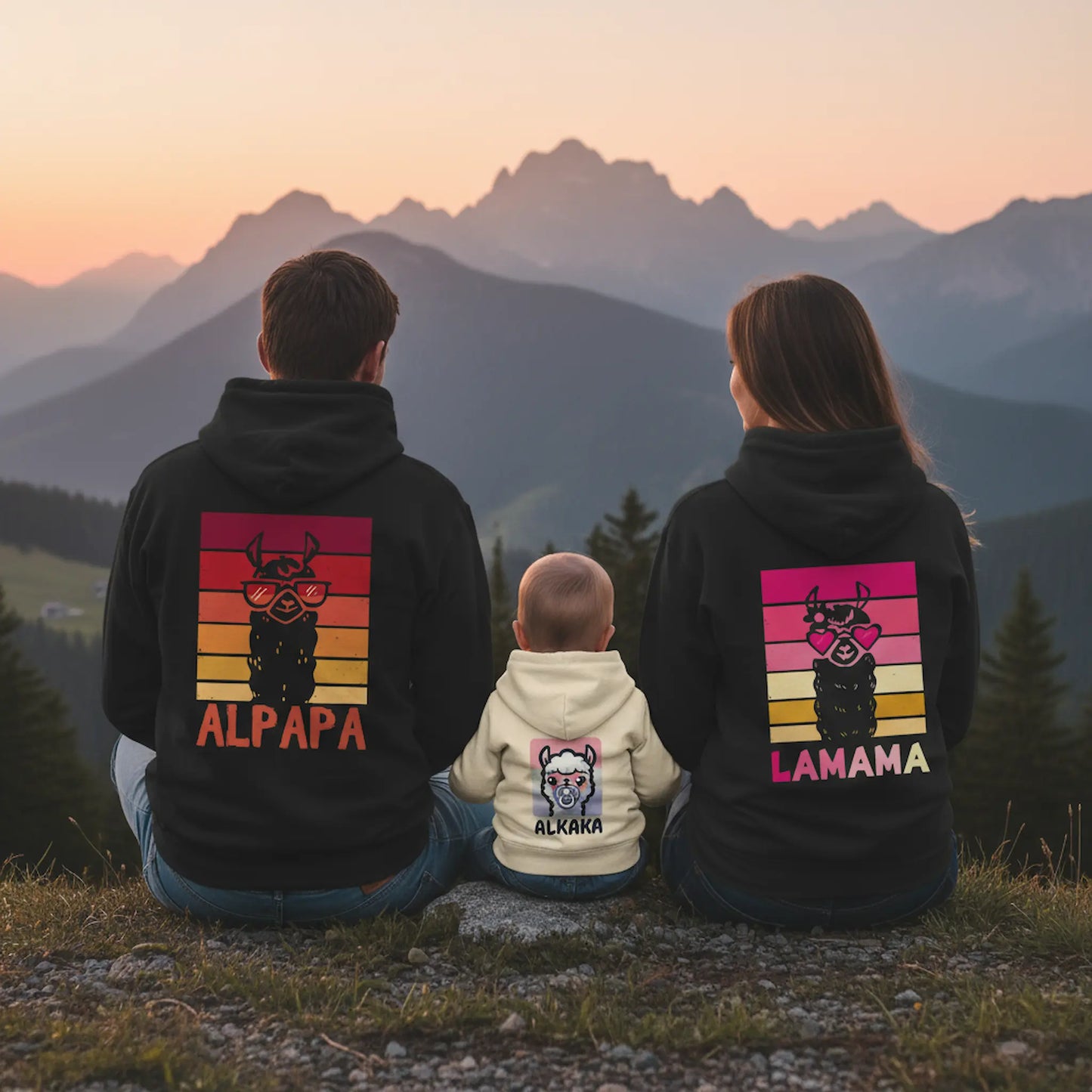 Premium - Hoodie - Set Alpapa | Lamama | Alkaka
