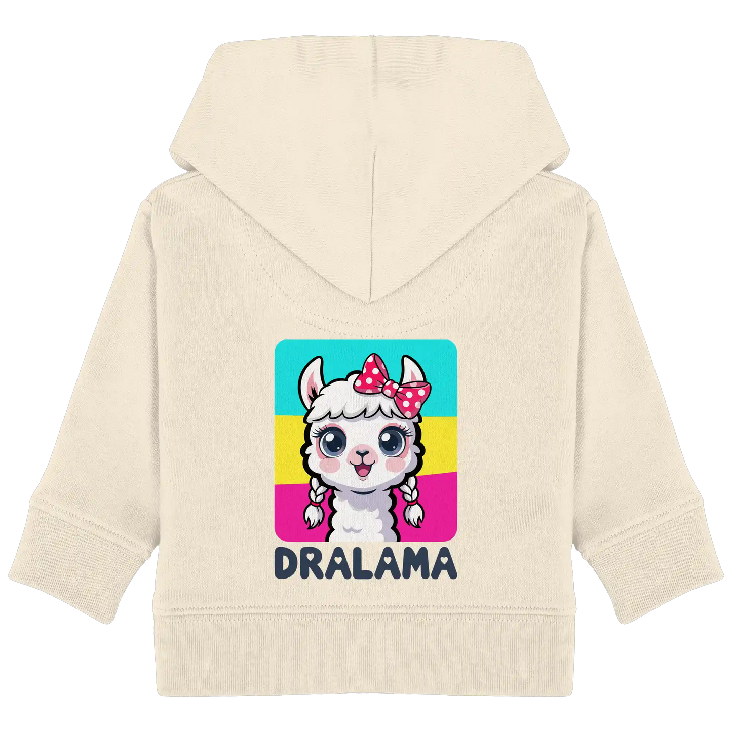 Baby Organic Hoodie Backprint Dralama