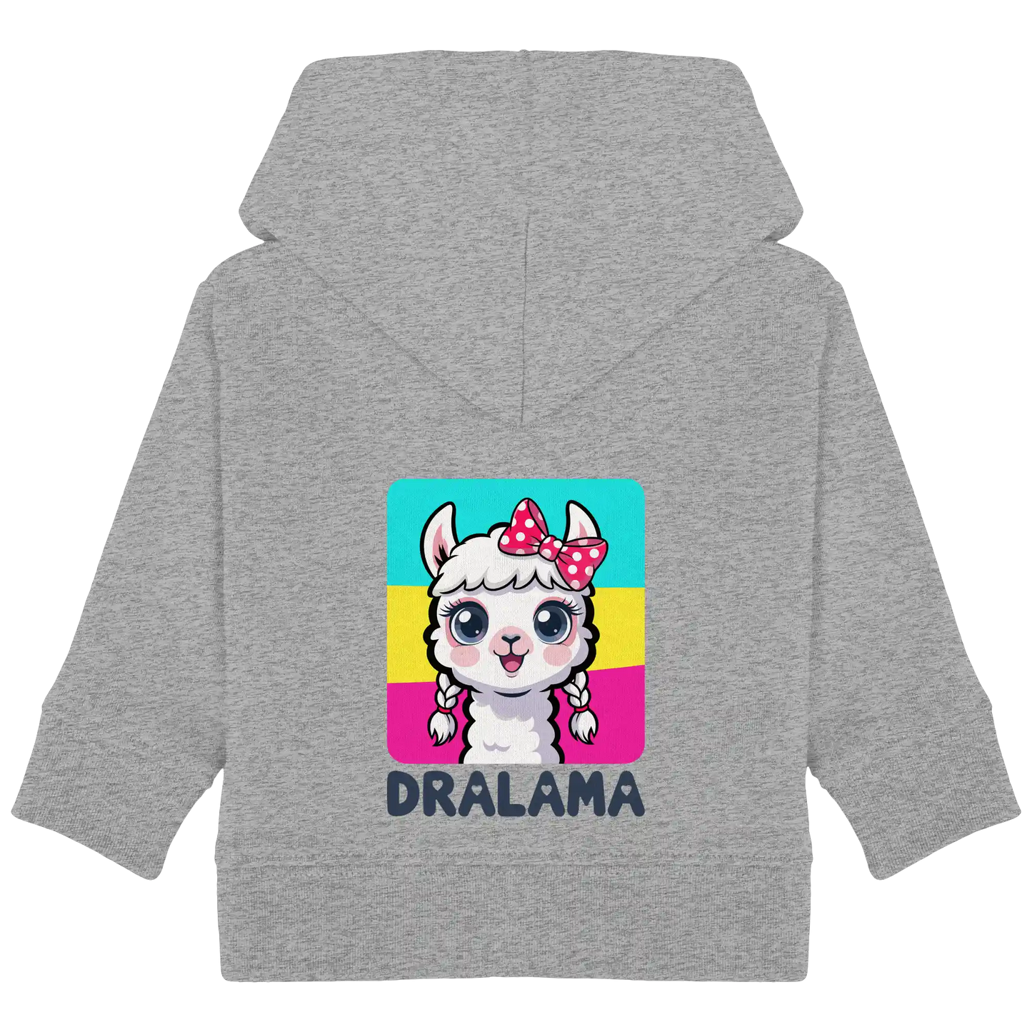 Baby Organic Hoodie Backprint Dralama