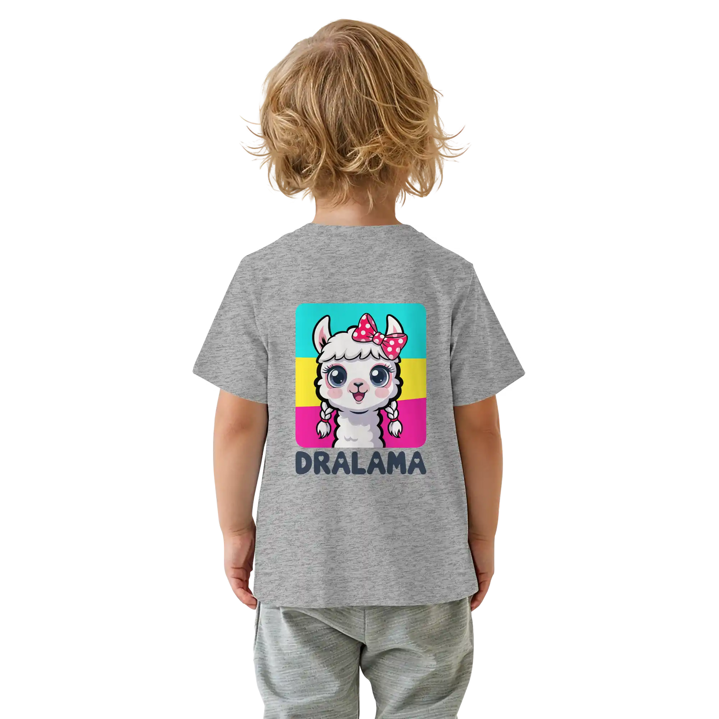 Baby Organic Shirt Backprint Dralama