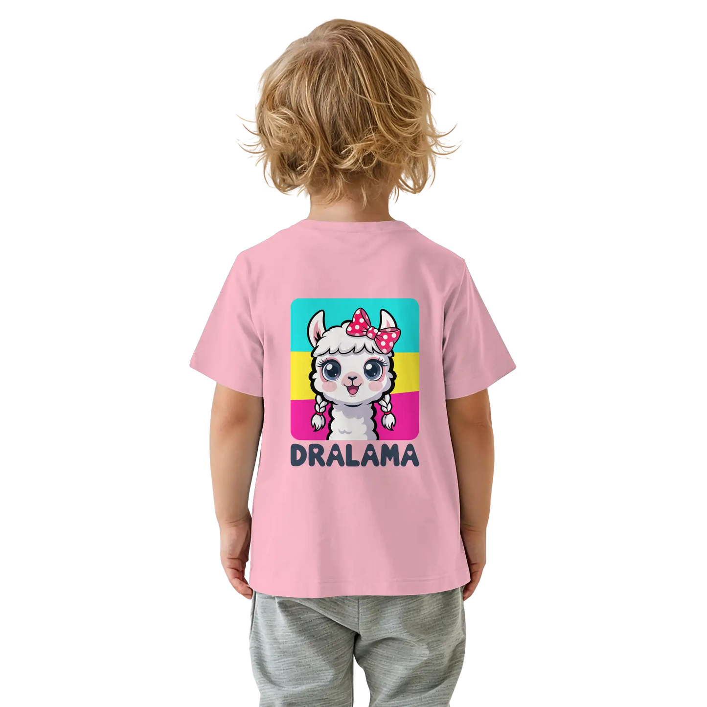Baby Organic Shirt Backprint Dralama
