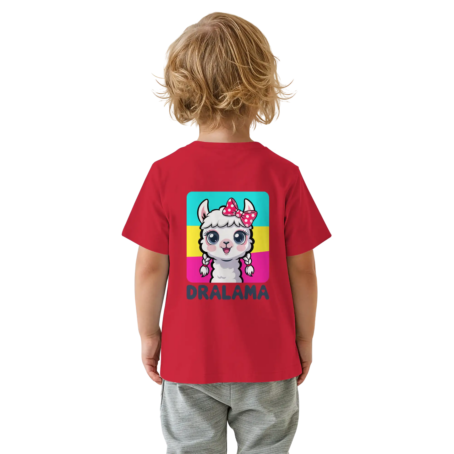 Baby Organic Shirt Backprint Dralama