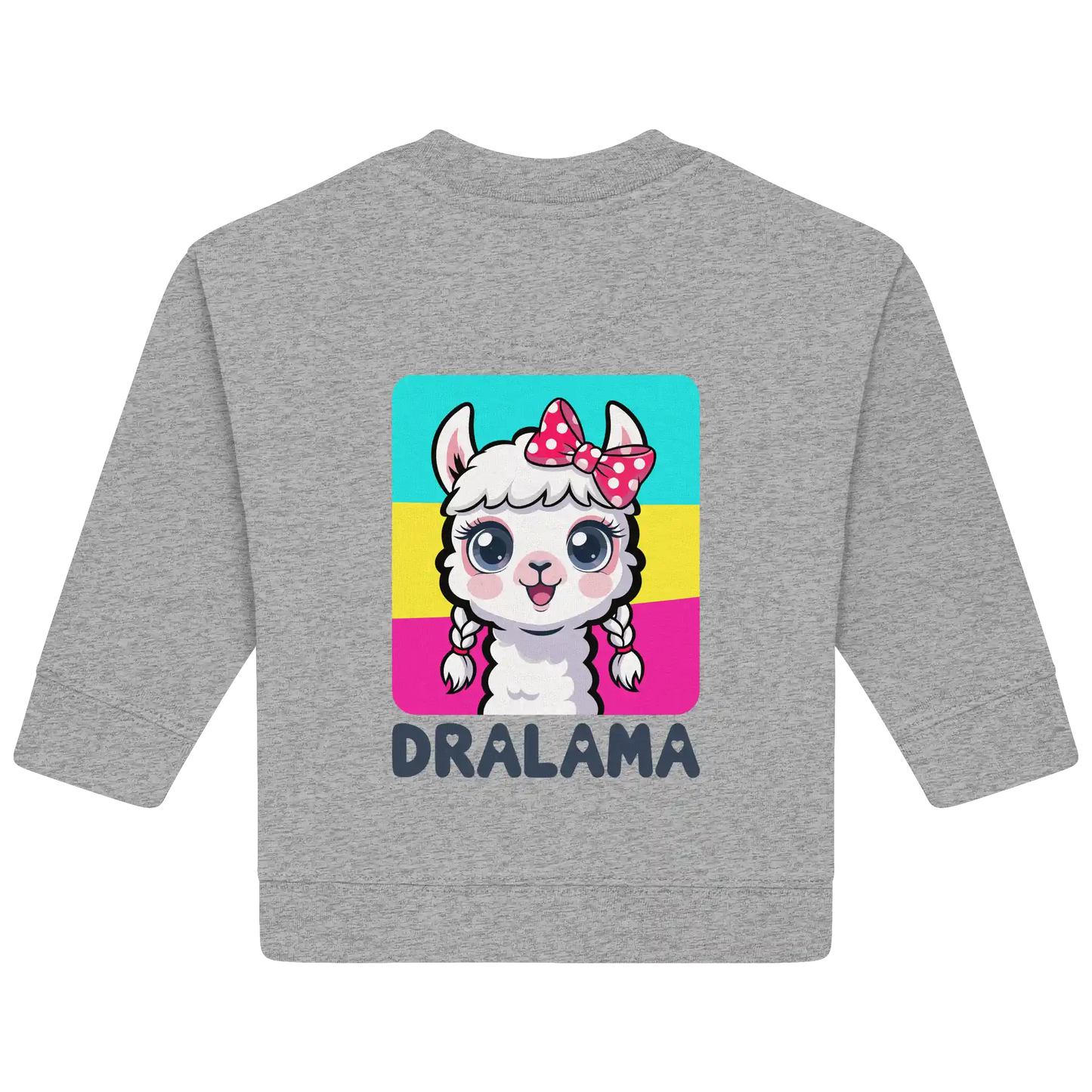 Baby Organic Sweatshirt Backprint Dralama