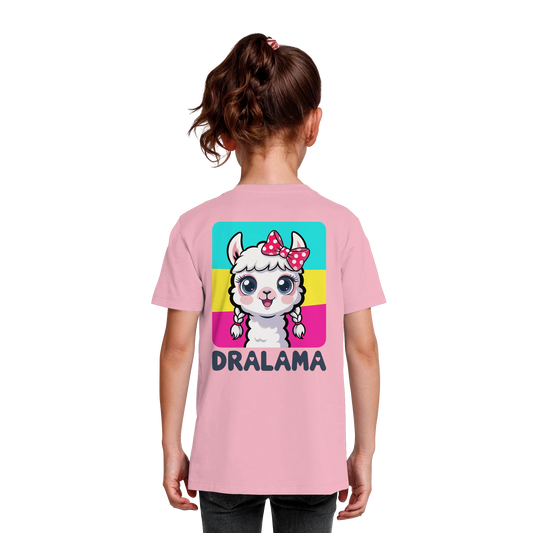 Kids Organic Shirt Backprint Dralama