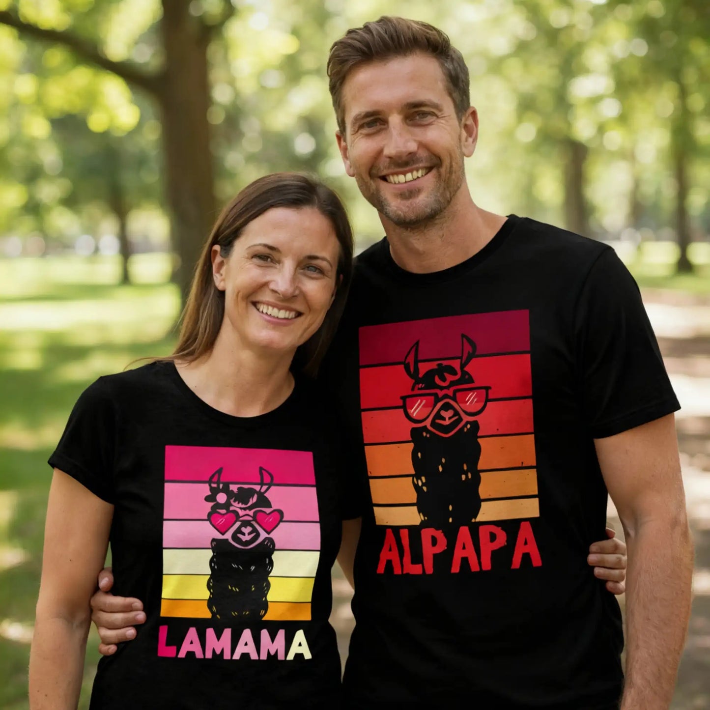 Alpapa & Lamama Shirt-Set