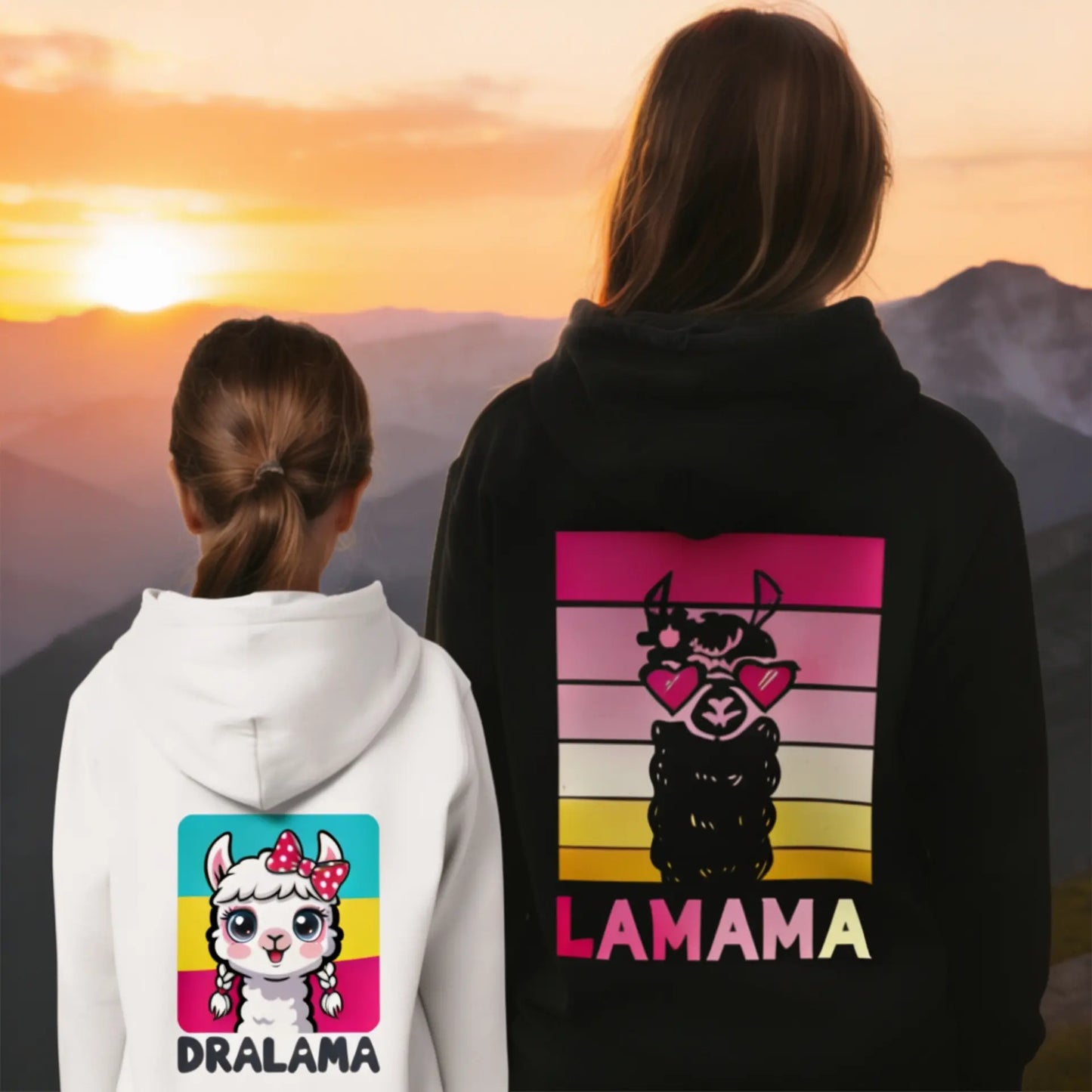 Mama & Tochter Hoodie Set