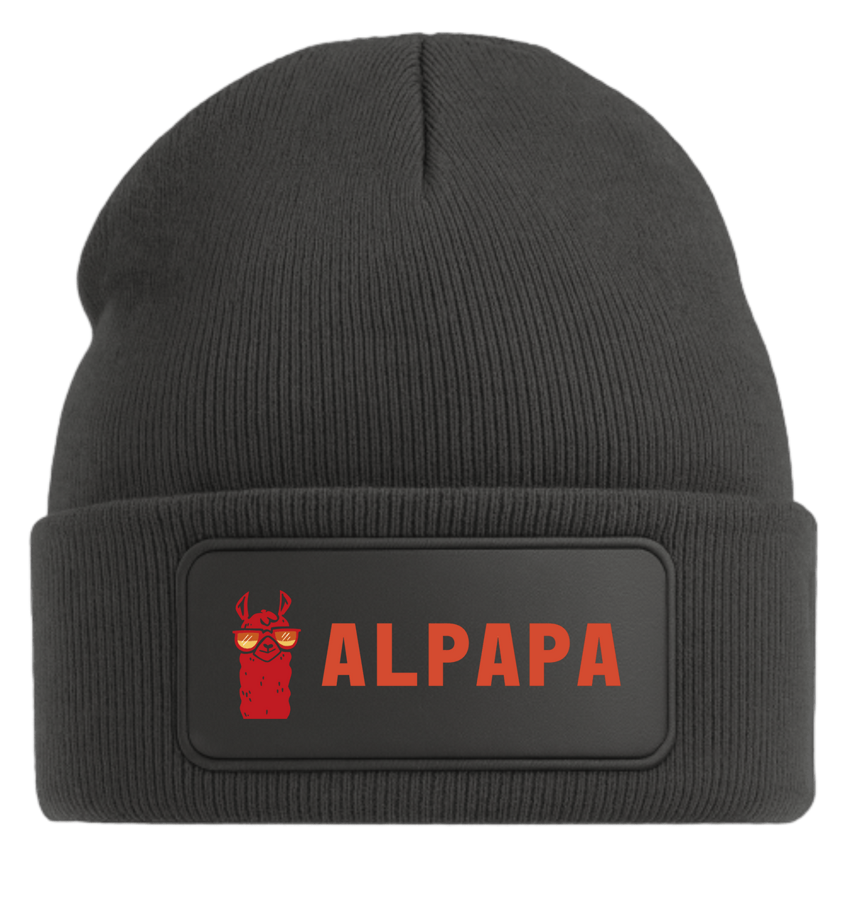 Grey Beanie Front