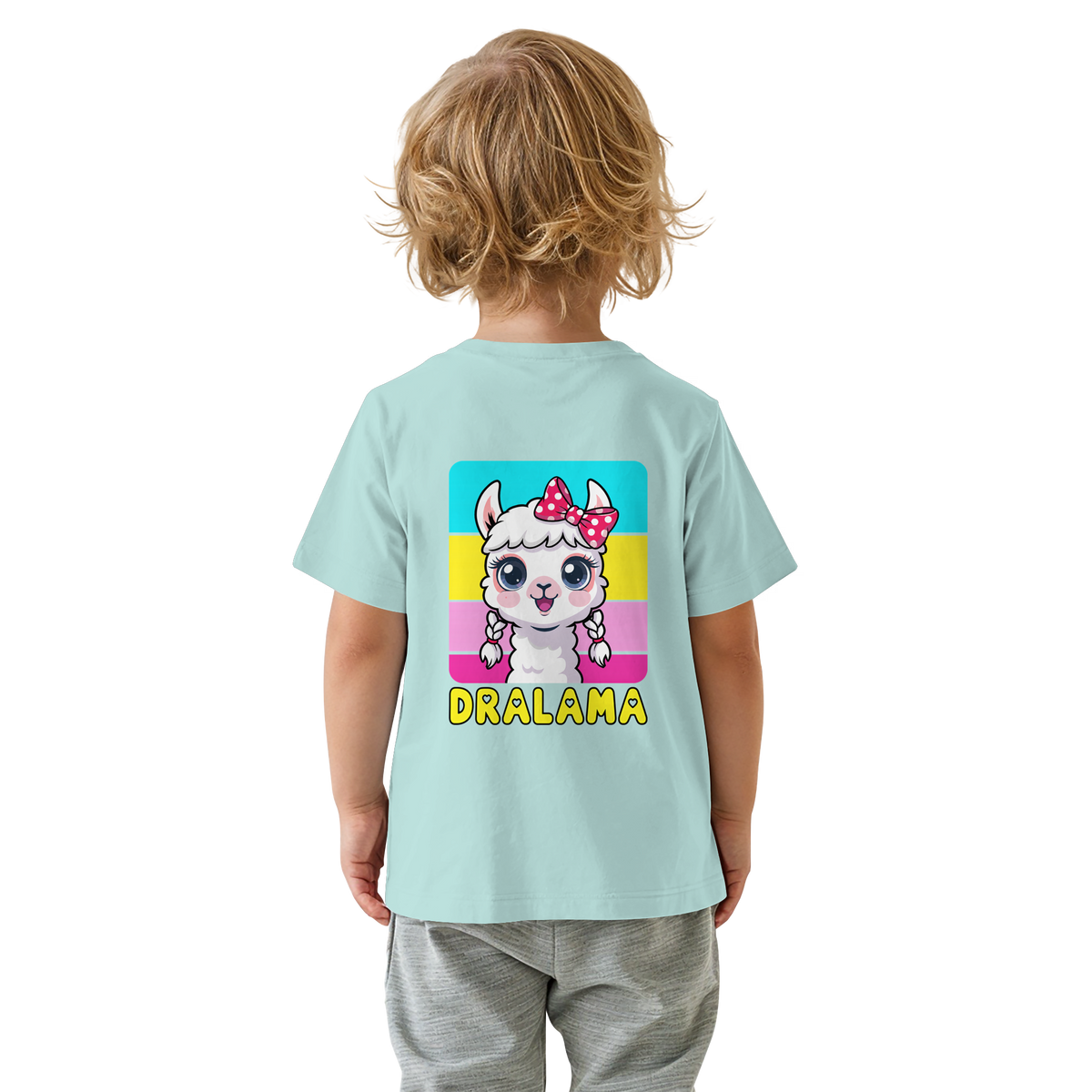 DRALAMA® Backprint Bio-Shirt für Babys