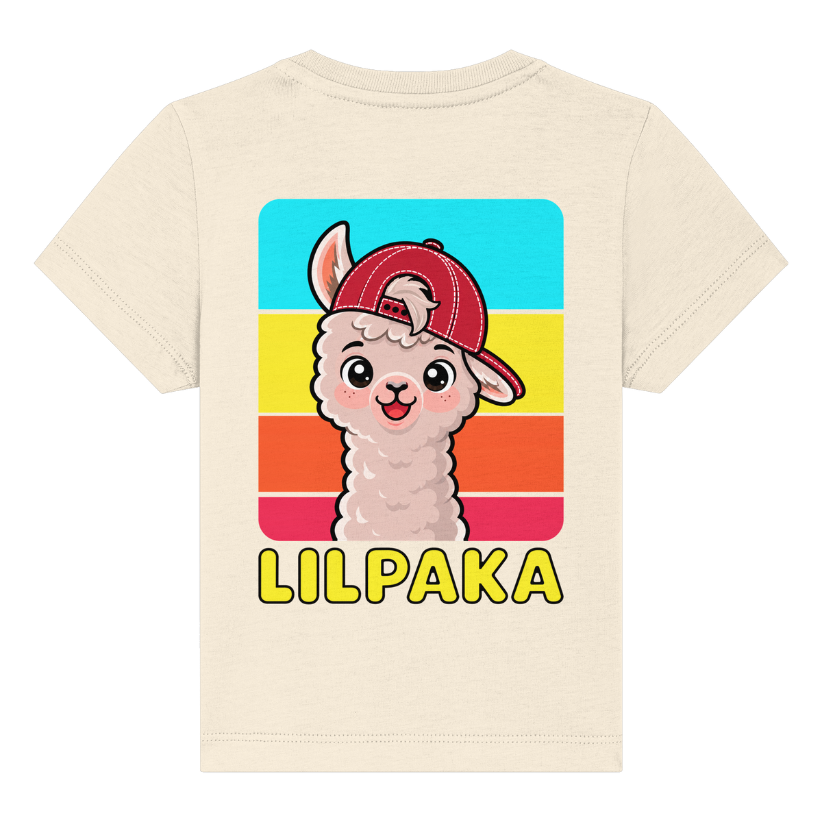 LILPAKA® Backprint Bio-Shirt für Babys