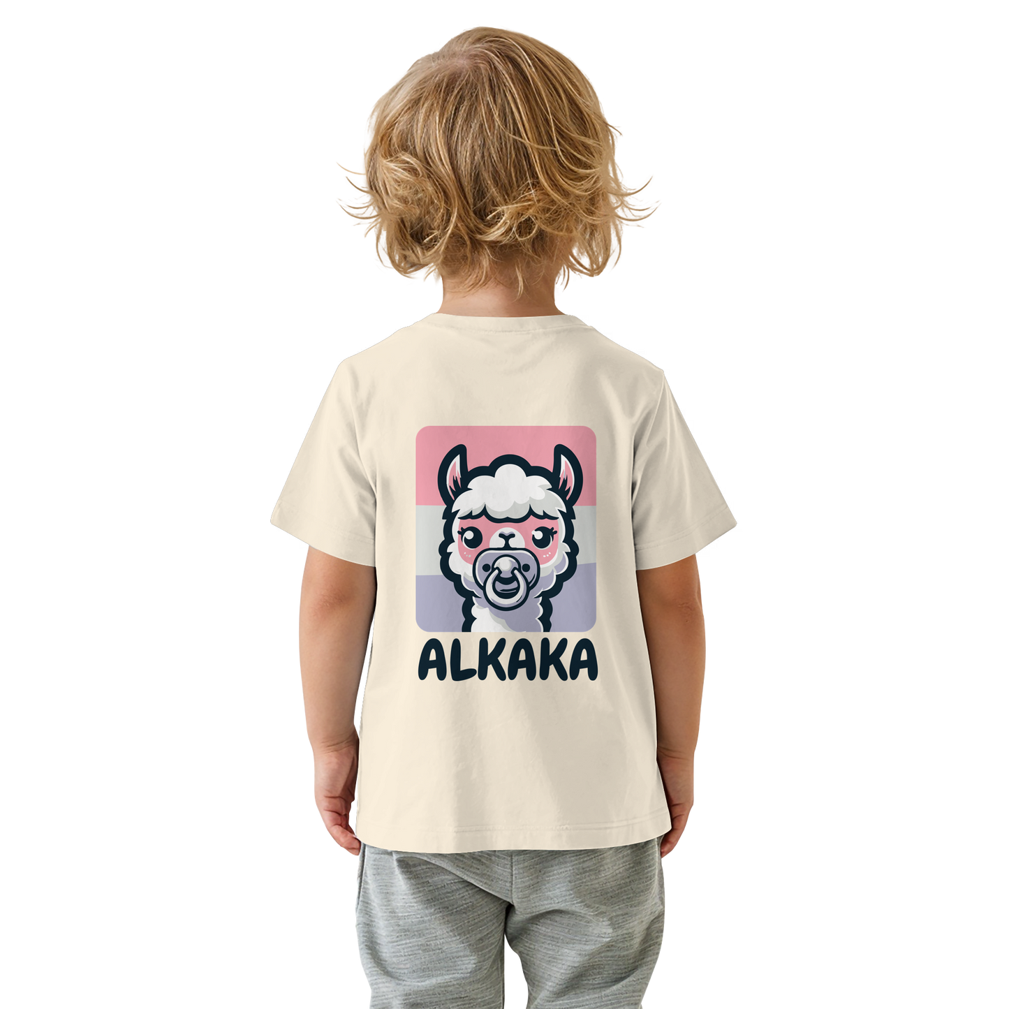 Alkaka Back Print - Baby Organic Shirt