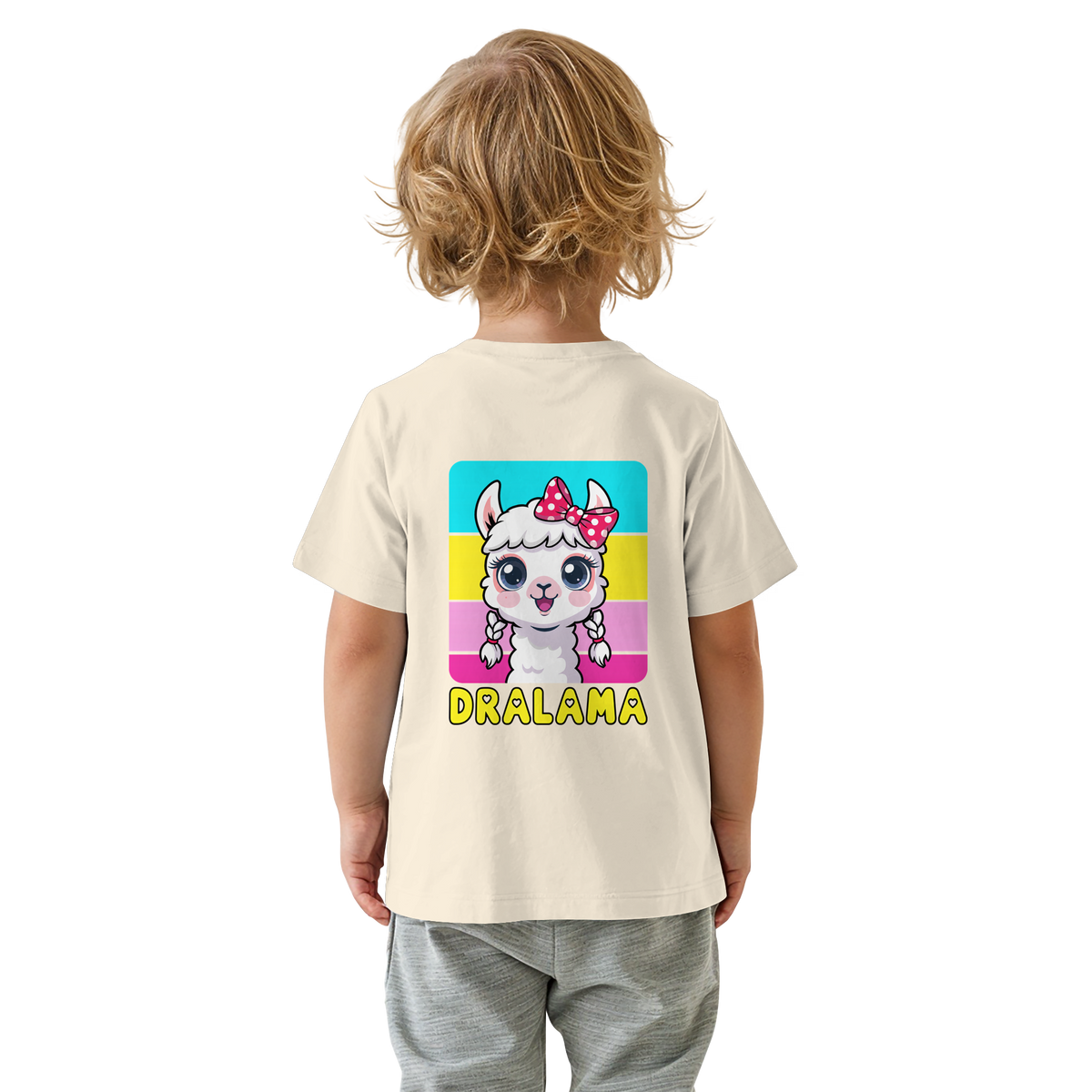 DRALAMA® Backprint Bio-Shirt für Babys
