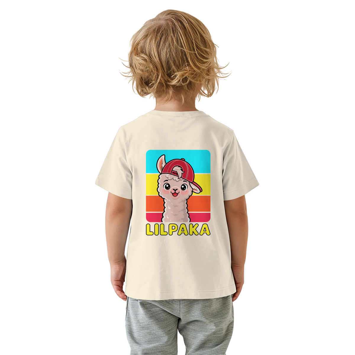 LILPAKA® Backprint Bio-Shirt für Babys