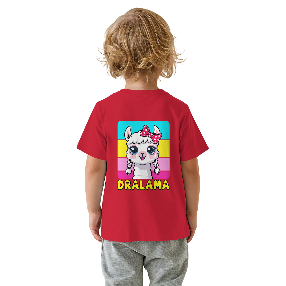 DRALAMA® Backprint Bio-Shirt für Babys