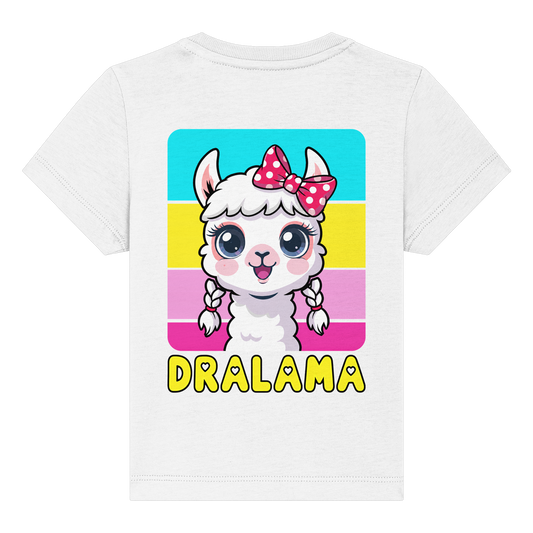 DRALAMA® Backprint Bio-Shirt für Babys