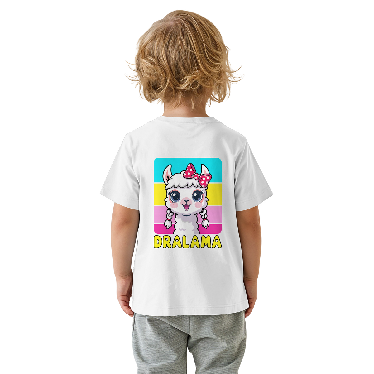 DRALAMA® Backprint Bio-Shirt für Babys