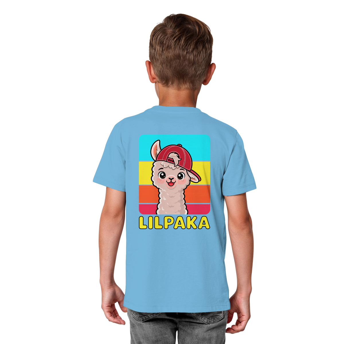 LILPAKA® Backprint Bio-Shirt für Jungs