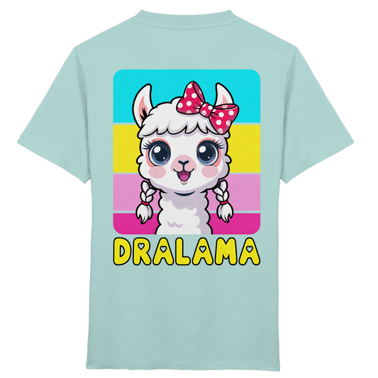 DRALAMA® Backprint Bio-Shirt für Mädchen
