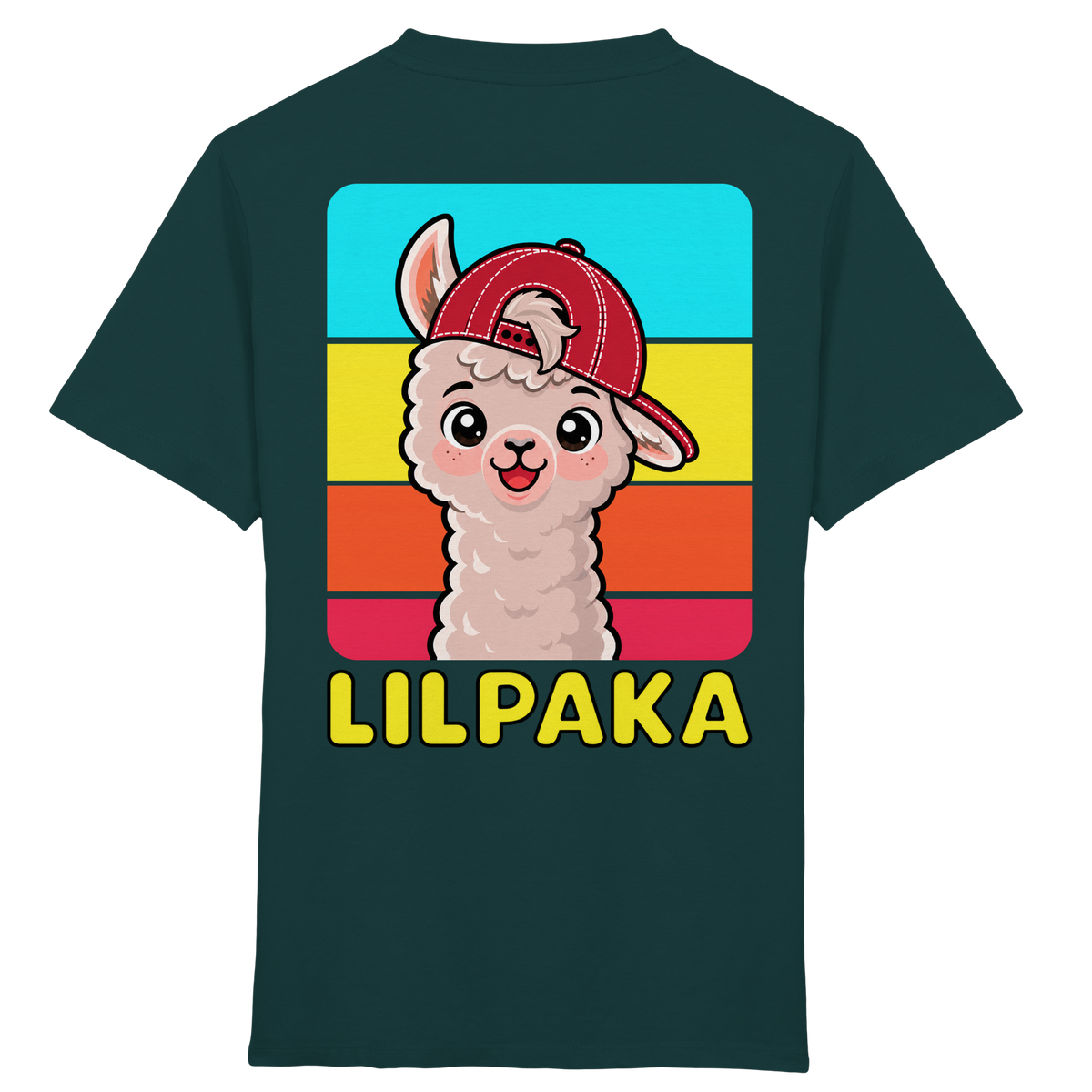 LILPAKA® Backprint Bio-Shirt für Jungs