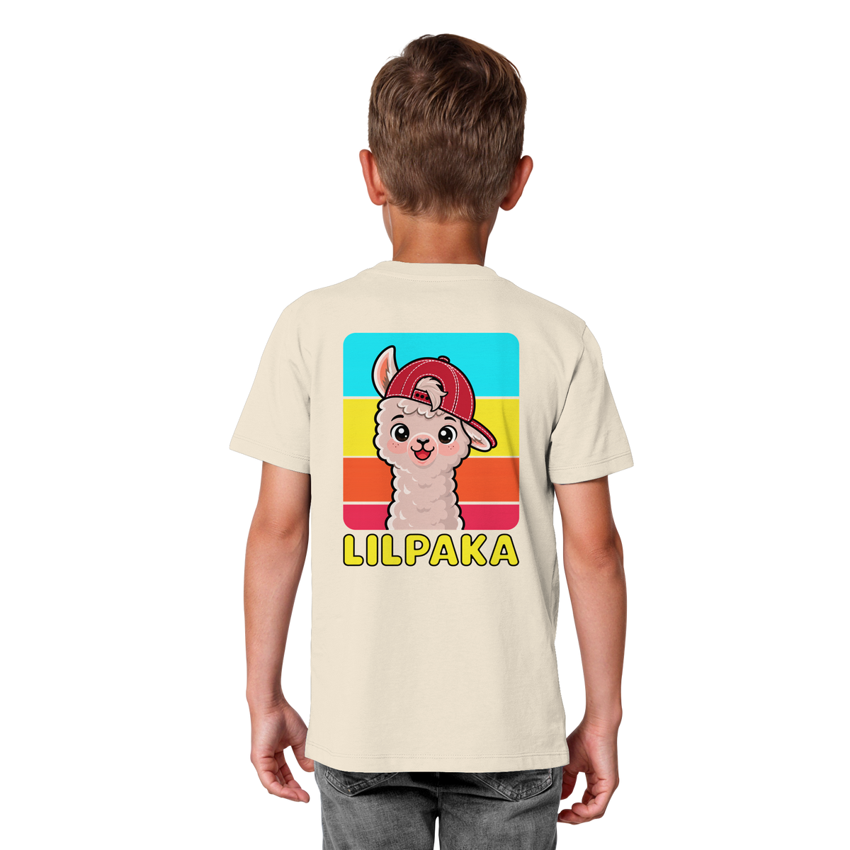 LILPAKA® Backprint Bio-Shirt für Jungs
