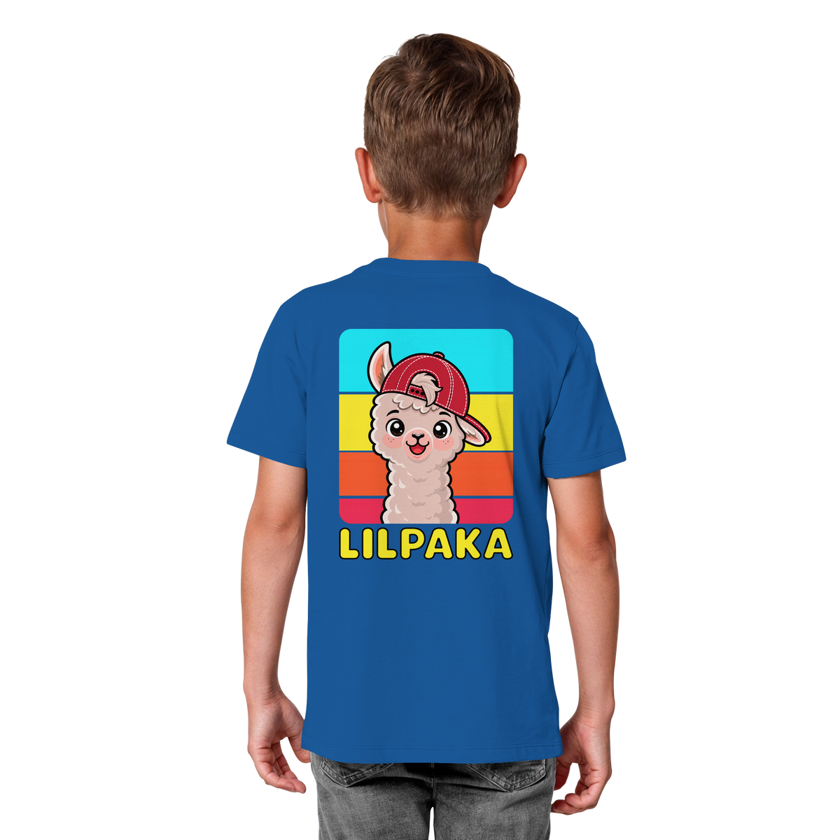 LILPAKA® Backprint Bio-Shirt für Jungs