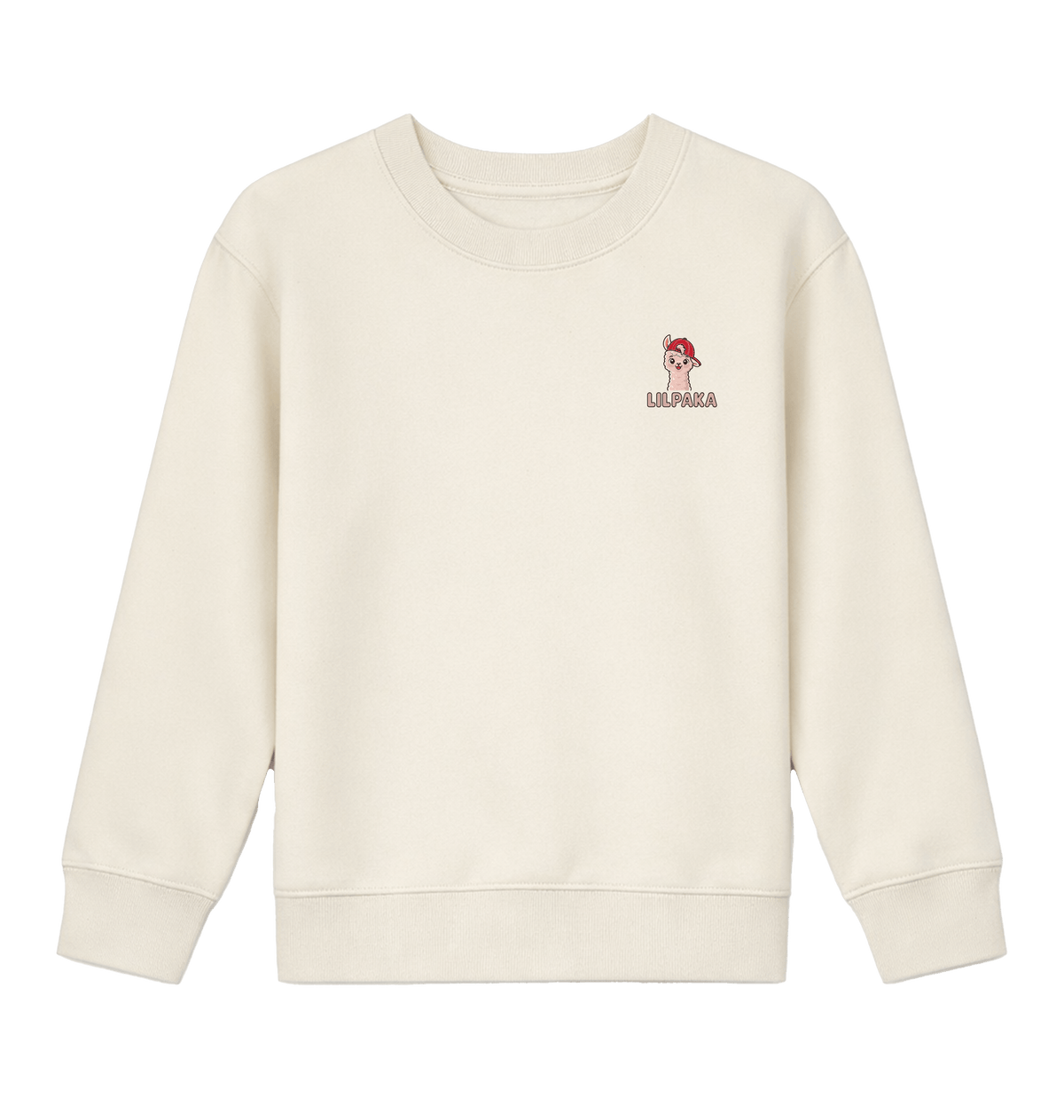 Natural Raw Printed Sweater Front