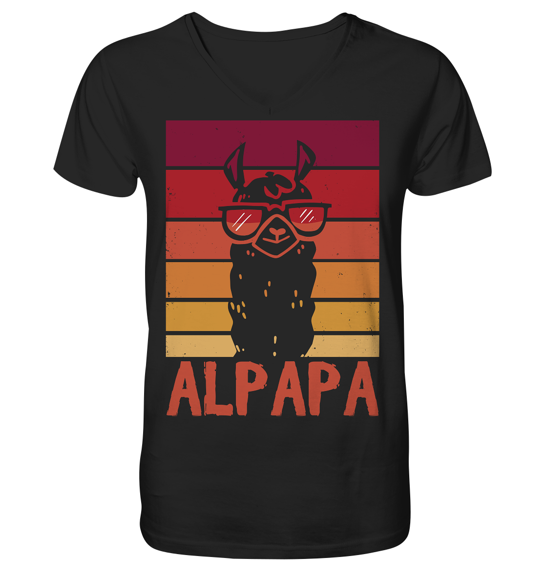 V-Neck Shirt für Papas mit Stil und Humor
