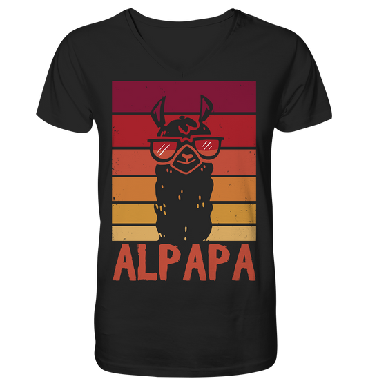 V-Neck Shirt für Papas mit Stil und Humor