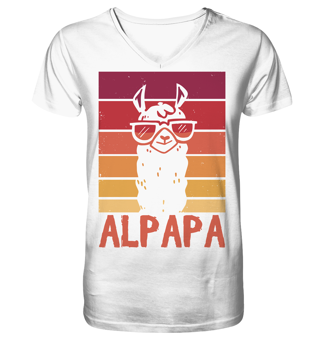 V-Neck Shirt für Papas mit Stil und Humor